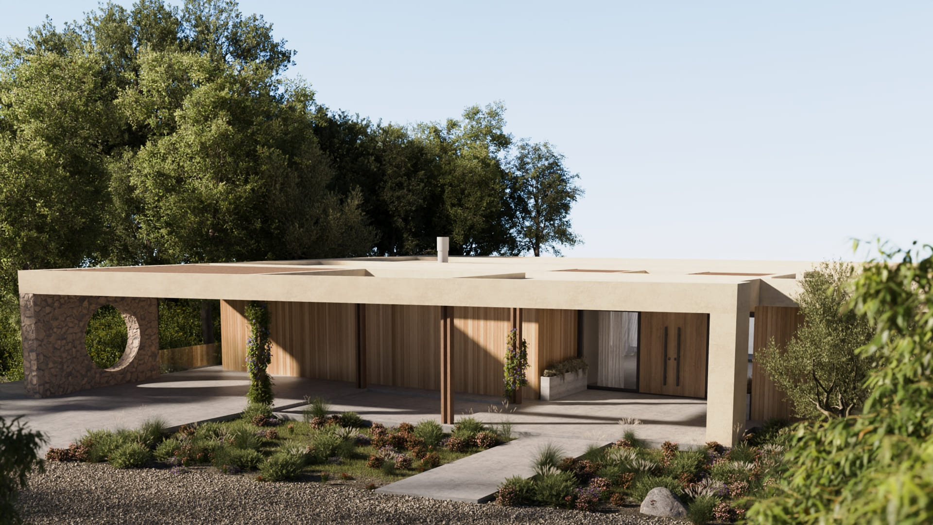 Ibiza extrior renders