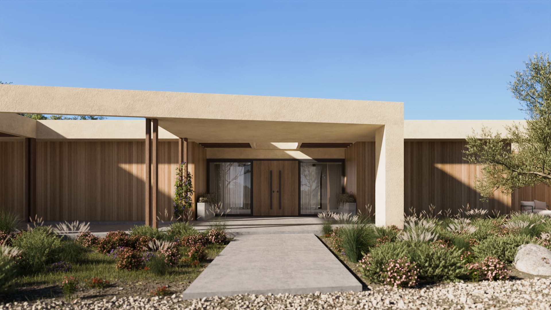 Ibiza extrior renders